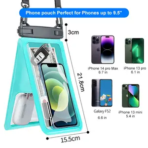 Universal Water Proof Smartphone Dry Pouch Wholesale Price Waterproof Mobile Phone Bag Pouch