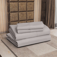 Draps en coton biologique, draps en coton confortables, draps de lit en gros, certification OEKO-TEX