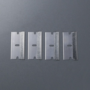 Lưỡi Dao Cắt Hộp Nhãn Hiệu Riêng Lưỡi Dao Cạo Bằng Thép Không Gỉ Bán Sỉ Lưỡi Dao Cạo Một Cạnh Thẳng An Toàn 100 Gói - Product Image 5