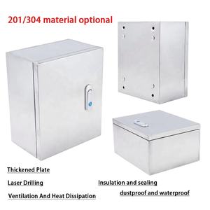 กล่องจำหน่ายโลหะติดผนังกันน้ำตู้ไฟฟ้าผลิตภัณฑ์ผลิตแผ่นโลหะ - Product Image 4