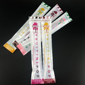 100ml 120ml frozen food grade fancy long custom printed plastic ice pop lolly popsicle packaging bags