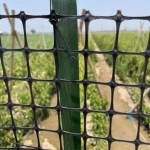 Rouleau <span class=keywords><strong>de</strong></span> clôture <span class=keywords><strong>de</strong></span> jardin carrée en plastique, vert et blanc, barrière temporaire écologique <span class=keywords><strong>pour</strong></span> chiens et chantiers <span class=keywords><strong>de</strong></span> construction - Product Image 2