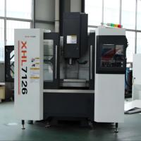 Fraiseuse CNC XH7126 à haut rendement Centre d'usinage vertical à 3 axes Système de contrôle GSK Automatique de haute précision BT40