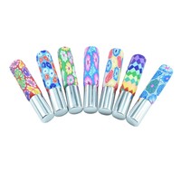 Bouteille de parfum en verre de poterie douce carrée de 10ml avec bouchon à vis bouteilles vides en vrac pour parfum et diffuseur faux cils