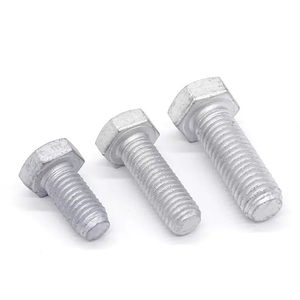 Vendita diretta di bulloni esagonali personalizzati di fabbrica di <span class=keywords><strong>HanDan</strong></span> per accessori fotovoltaici in acciaio per immersione calda con consegna rapida - Product Image 5