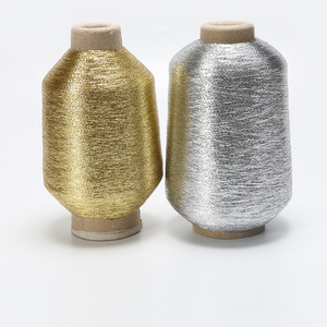Nouveau 75D 100% Polyester Filament <span class=keywords><strong>fil</strong></span> métallique or et argent Machine fils à broder pour Crochet <span class=keywords><strong>tricot</strong></span> point de croix - Product Image 1