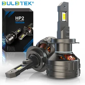 Bohlam Lampu Mobil HP2, Bohlam LED HP2 H1 H4 H7 H11 Kekuatan Besar 300W 9005 9006 9012 30000 Lumen untuk Mobil