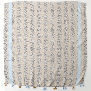 Malaisie vente en gros 100% Polyester Long foulard vil gland et nouveau imprimé floral Hijab Design islamique 90*180 imprimé ethnique - Product Image 2