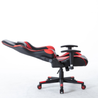 Chaise esport ergonomique en mousse à mémoire de forme blanche 25D de haute qualité Base en nylon de 350mm Chaise de jeu confortable