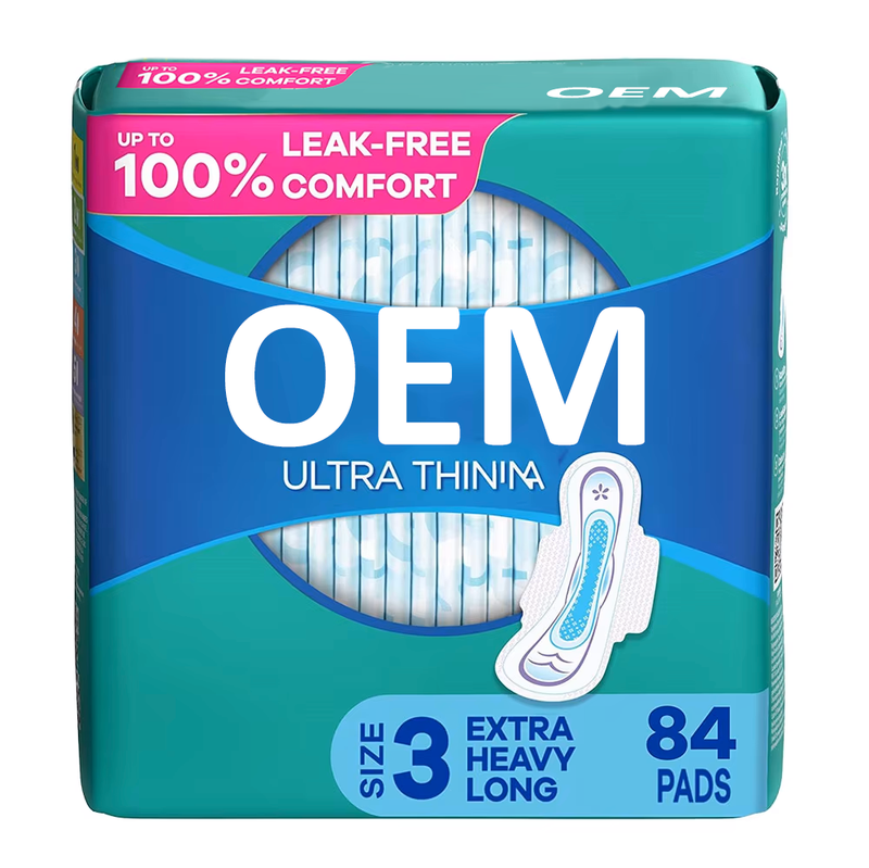 Organic Cotton Sanitary Pads Ultra Thin