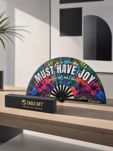 Ventilador de Mano con Diseño de Animales Personalizado, Duradero y Hecho a Mano, de 33 cm/13 Pulgadas, para Fiestas de Carnaval, Gran Venta 2026 - Product Image 2