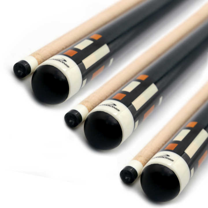 KONLLEN KL-15F Serie Koolstofvezel Pool Keu Stok Professionele Keuen Lederen Wrap/Wrapless Full Carbon Technologie Lage Deflectie Biljart Keu Stok 147cm 12.5mm Tip