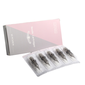 Agujas para Cartuchos de Tatuaje PMU, 10/20 Piezas, Agujas para Cejas de Maquillaje Permanente para Máquina de Tatuaje Rotativa - Product Image 1