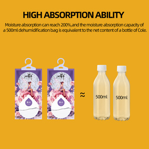 Sachets absorbants d'humidité au chlorure de calcium de qualité supérieure, sans parfum, pour placards, caravanes et camping-cars - Product Image 4