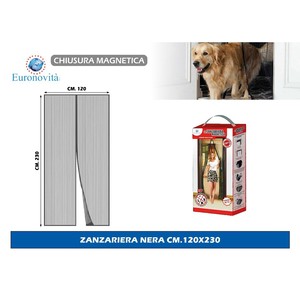 Đen cm.120x230 Cửa & cửa sổ màn chống muỗi - Product Image 1