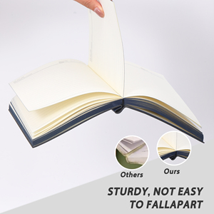 Custom Leather Printed Hardcover <b>Diary</b> A5 Promotional Business Gifts for Students Thread Sewing 80gsm Inner Paper 80 Sheets - Product Image 4