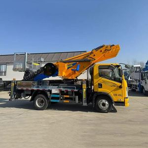 Camion de travail aérien FAW de 36 m équipé d'un élévateur hydraulique, d'une rotation à 360 degrés et de pieds de soutien stables - Product Image 3