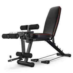 ZJFIT Customized Commercial Gym Equipment <b>Weight</b> Training <b>Folding</b> <b>Weight</b> <b>Bench</b> with Leg Extension Metal+PU 200kg Capacity - Product Image 2