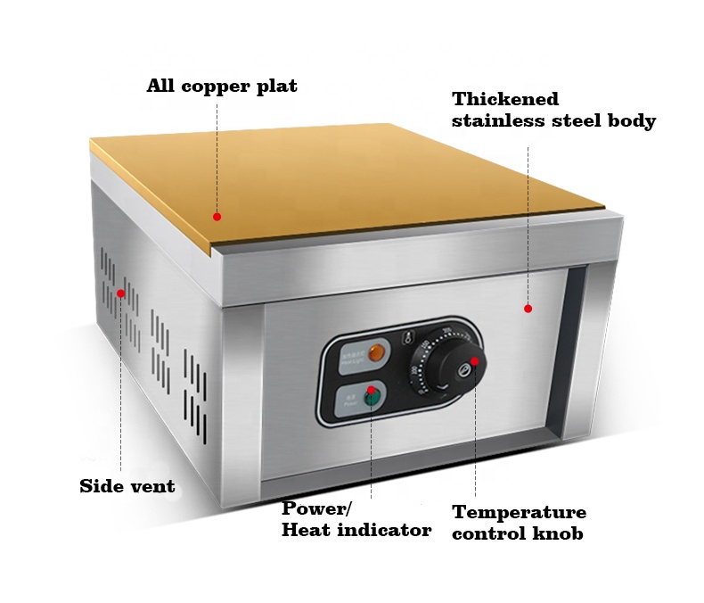 Commercial Electric Fully Automatic Pancake Maker Machine - OEM