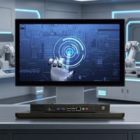 Moniteur tactile intelligent Intel I3 I5 I7 pour usine, taille optionnelle, panneau tactile industriel, étanche IP65, PC tout-en-un industriel
