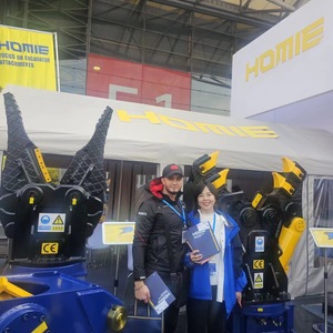 Desmantelador Hidráulico para Excavadoras Hemei, Pinza para Desmantelar Automóviles, Procesador de Automóviles en Chatarra - Product Image 2