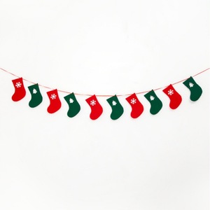 Weihnachtsbanner, Weihnachtsdekorationen, Weihnachtsmann-Banner, Frohe Weihnachten-Banner, hängende Girlande - Product Image 4
