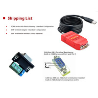 Adaptateur CAN PCAN C Plus PCAN C+ Adaptateur USB PCAN (avec schéma importé) Compatible avec l'Allemagne PEAK IPEH-002022/IPEH-002021