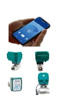 Vanne à boisseau sphérique électrique intelligente bidirectionnelle en acier inoxydable avec télécommande Bluetooth Tuya IP67, actionneur électrique OEM