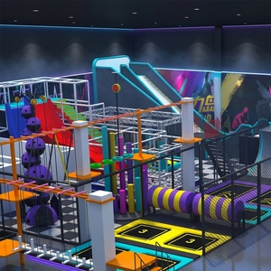 <b>Swinging</b> London Theme Indoor Playground Equipment Children's Castle Adventure <b>Slide</b> Amusement Equipment Dealer - Product Image 5