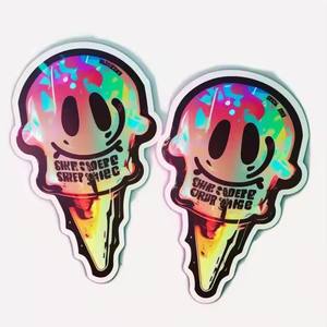 Imprimé personnalisé Unique Spécial Découpé Forme Irrégulière Comestible Cali Packs 8e Bouchon Anti-Odeur 3.5 Die Cut Mylar Sacs avec Boîtes - Product Image 2