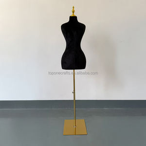 Vente en gros Mannequins en tissu demi-corps grande taille pour vêtements pour femmes présentoir gros <span class=keywords><strong>buste</strong></span> grande poitrine robe accessoires de forme - Product Image 4