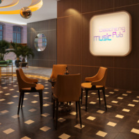 Solutions complètes pour l'aménagement de bars à whisky, comptoirs de bars à cocktails commerciaux et comptoirs de bars de discothèques sur mesure