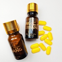 Suplemen Vitalitas Pria Ekstrak Maca Permen Tablet Energi Kemasan 10 Buah Sajian Tunggal OEM Golden Tiger Whip