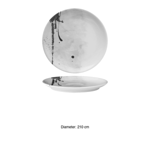 Plato para Postre con Estampado Melody, 21 cm, Mod. Siviglia Saturnia - Product Image 3