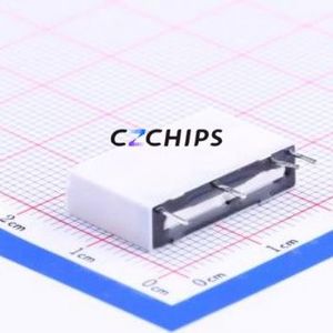 HF49FD-005-1H12 Power Relay SIP,5x20mm Relay 5V 1 Normally Open: 1A (SPST-Normally Open)::: 4 5A-30VDC/5A-250VAC - Product Image 2
