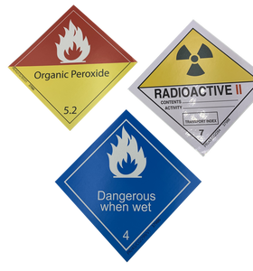 Etiquetas de seguridad de almacén fáciles de despegar de excelente calidad Etiquetas de revestimiento de vidrio resistentes al calor - Product Image 1