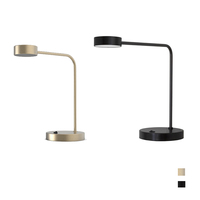 Lampe de bureau de luxe décorative en laiton pour hôtel Hilton Garden Inn, fournisseur d'usine en gros pour programmes hôteliers