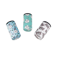 Accessoires isolés en néoprène personnalisés pour bébés, porte-sacs isothermes pour bouteilles de lait, jolis couvre-biberons d'allaitement