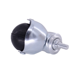Roulettes à billes industrielles encastrées <span class=keywords><strong>de</strong></span> 40 à 47 mm, roulettes pivotantes <span class=keywords><strong>de</strong></span> haute qualité, roulettes en plastique pour chaise <span class=keywords><strong>de</strong></span> bureau, roulettes pour meubles - Product Image 2