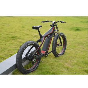 Fahrrad Elektro <span class=keywords><strong>Kontax</strong></span> ES750 26 Zoll Fat TIire Kohle faser E Bike 48V 750W Elektro fahrrad - Product Image 3