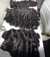 Lot de Cheveux Humains 100% Naturels, Cuticules Intactes, Donneur Unique, Nouvelle Boucle, Nouveau Style, Ondulation Naturelle, Boucle Birmane, Boucle Indienne, Qualité Usine