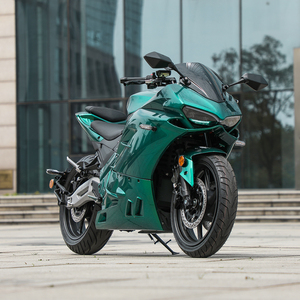 Petites touches de qualité supérieure, moto sportive pleine grandeur 72v avec moteur à chaîne central QS sur pneu arrière, 120 km/h - Product Image 3