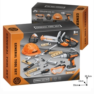 Bán Buôn Trẻ Em Công Cụ Đồ Chơi Giả Vờ Chơi Công Cụ Thiết Lập 32Pcs Công Cụ Mô Phỏng Với Khoan Điện Trẻ Em Nhựa Đồ Chơi Kit - Product Image 2