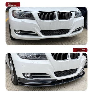 ชุดสปอยเลอร์กันชนหน้าสำหรับ BMW ซีรีส์ 3 E90 E91 ปี 2009-2012 M Sport ชุดแต่งมุมกันชนหน้า + ลิ้นกันชนหน้า - Product Image 2
