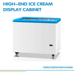 Congélateur <span class=keywords><strong>coffre</strong></span> à porte en verre X-MING congélateur à crème glacée congélateur commercial à affichage gelato en verre - Product Image 5