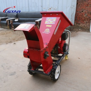 Broyeur et déchiqueteur <span class=keywords><strong>de</strong></span> <span class=keywords><strong>bois</strong></span> industriel mobile, applicable aux exploitations agricoles - Product Image 4