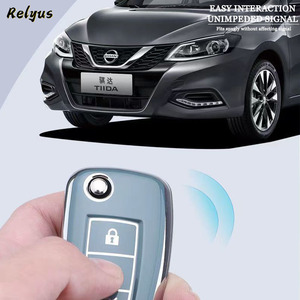 <span class=keywords><strong>Housse</strong></span> de protection pour clé de voiture en TPU souple pour <span class=keywords><strong>Nissan</strong></span> X-Trail <span class=keywords><strong>Qashqai</strong></span> J11 Juke Murano Micra Tiida Maxima Altima Kicks Accessoires - Product Image 4