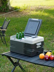 Réfrigérateur portable D12 12L à double usage avec compresseur, système 12V/24V pour la maison, la voiture et l'extérieur - Product Image 2
