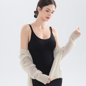 Grande taille enceinte allaitement Long gilet jarretelle maternité soutien-gorge rassemblement Anti affaissement post-partum alimentation pendant la <span class=keywords><strong>grossesse</strong></span> haut - Product Image 3