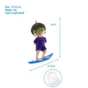 Creatieve Drijvende Hars Duiker Lichtgevende Aquarium Landschap Cool Aquarium Aquarium Decoraties Schattig Aquarium Ornament - Product Image 4